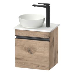 Duravit Sivida Konsolen-WTU wandh. 325x400x440mm R, ohne KSP Diamantschwarz/Ei... DURAVIT-SV4656RBD550000 4067116396805 (Abb. 1)