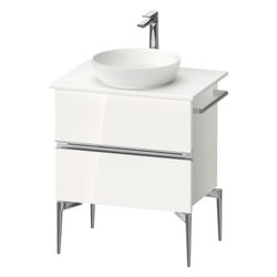 Duravit Sivida Konsolenwaschtischunterbau bodenstehend 475x645x548mm ohne KSP ... DURAVIT-SV4657010220000 4067116397741 (Abb. 1)