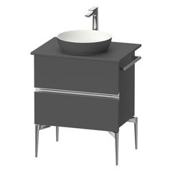 Duravit Sivida Konsolenwaschtischunterbau bodenstehend 475x645x548mm ohne KSP ... DURAVIT-SV4657010490000 4067116398090 (Abb. 1)