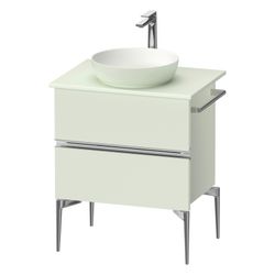 Duravit Sivida Konsolenwaschtischunterbau bodenstehend 475x645x548mm ohne KSP ... DURAVIT-SV4657010HH0000 4067116398274 (Abb. 1)