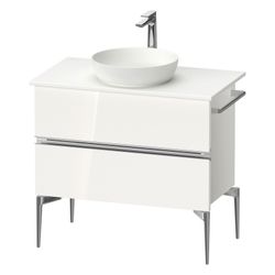 Duravit Sivida Konsolenwaschtischunterbau bodenstehend 475x845x548mm ohne KSP ... DURAVIT-SV4658010220000 4067116398441 (Abb. 1)
