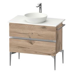 Duravit Sivida Konsolenwaschtischunterbau bodenstehend 475x845x548mm ohne KSP ... DURAVIT-SV4658010550000 4067116398618 (Abb. 1)