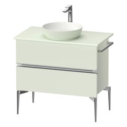 Duravit Sivida Konsolenwaschtischunterbau bodenstehend 475x845x548mm ohne KSP ... DURAVIT-SV4658010HH0000 4067116398687 (Abb. 1)