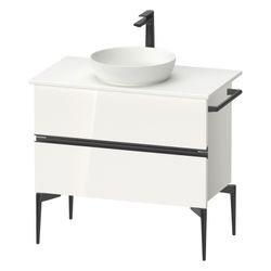Duravit Sivida Konsolenwaschtischunterbau bodenstehend 475x845x548mm B, ohne K... DURAVIT-SV46580BD220000 4067116398816 (Abb. 1)