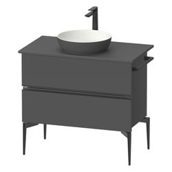 Duravit Sivida Konsolenwaschtischunterbau bodenstehend 475x845x548mm B, ohne K... DURAVIT-SV46580BD490000 4067116398489 (Abb. 1)