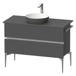Duravit Sivida Konsolenwaschtischunterbau bodenstehend 475x1045x548mm ohne KSP... DURAVIT-SV4659010490000 4067116401264 (Abb. 1)