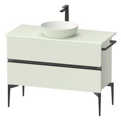 Duravit Sivida Konsolenwaschtischunterbau bodenstehend 475x1045x548mm B, ohne ... DURAVIT-SV46590BDHH0000 4067116400786 (Abb. 1)