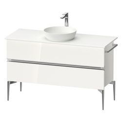 Duravit Sivida Konsolenwaschtischunterbau bodenstehend 475x1245x548mm ohne KSP... DURAVIT-SV4660010220000 4067116401387 (Abb. 1)