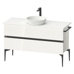 Duravit Sivida Konsolenwaschtischunterbau bodenstehend 475x1245x548mm B, ohne ... DURAVIT-SV46600BD220000 4067116401721 (Abb. 1)