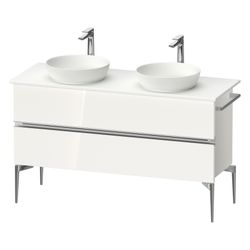 Duravit Sivida Konsolenwaschtischunterbau bodenstehend 475x1315x548mm ohne KSP... DURAVIT-SV4661010220000 4067116400748 (Abb. 1)