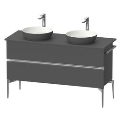 Duravit Sivida Konsolenwaschtischunterbau bodenstehend 475x1315x548mm ohne KSP... DURAVIT-SV4661010490000 4067116400861 (Abb. 1)