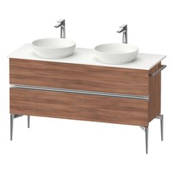 Duravit Sivida Konsolenwaschtischunterbau bodenstehend 475x1315x548mm ohne KSP... DURAVIT-SV4661010790000 4067116400724 (Abb. 1)