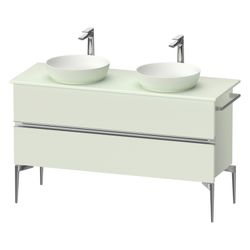 Duravit Sivida Konsolenwaschtischunterbau bodenstehend 475x1315x548mm ohne KSP... DURAVIT-SV4661010HH0000 4067116400649 (Abb. 1)