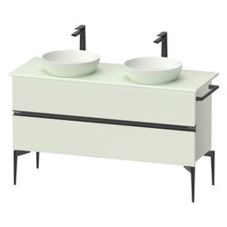 Duravit Sivida Konsolenwaschtischunterbau bodenstehend 475x1315x548mm B, ohne ... DURAVIT-SV46610BDHH0000 4067116400106 (Abb. 1)