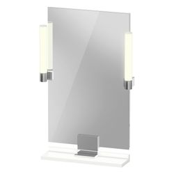 Duravit Sivida Spiegel Wandmontage 36x450x650mm Mattweiß LED 9W Betätigung Sen... DURAVIT-SV7420010180000 4067116383584 (Abb. 1)