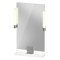 Duravit Sivida Spiegel Wandmontage 36x450x650mm Weiß Hochglanz LED 9W Betätigu... DURAVIT-SV7420010220000 4067116402872 (Abb. 1)