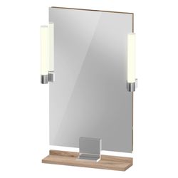 Duravit Sivida Spiegel Wandmontage 36x450x650mm Eiche Marmoriert LED 9W Betäti... DURAVIT-SV7420010550000 4067116403022 (Abb. 1)