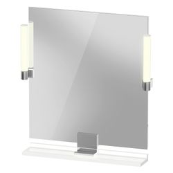 Duravit Sivida Spiegel Wandmontage 36x650x650mm Weiß Hochglanz LED 9W Betätigu... DURAVIT-SV7421010220000 4067116403244 (Abb. 1)