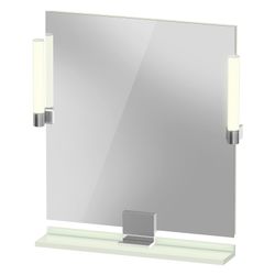 Duravit Sivida Spiegel Wandmontage 36x650x650mm Blassgrün Matt LED 9W Betätigu... DURAVIT-SV7421010HH0000 4067116403558 (Abb. 1)
