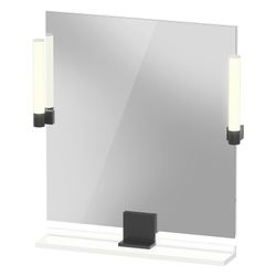 Duravit Sivida Spiegel Wandmontage 36x650x650mm B Mattweiß LED 9W Betätigung S... DURAVIT-SV74210BD180000 4067116403466 (Abb. 1)