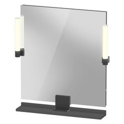 Duravit Sivida Spiegel Wandmontage 36x650x650mm B Graphit Matt LED 9W Betätigu... DURAVIT-SV74210BD490000 4067116403282 (Abb. 1)