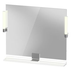 Duravit Sivida Spiegel Wandmontage 36x850x650mm Weiß Hochglanz LED 9W Betätigu... DURAVIT-SV7422010220000 4067116405743 (Abb. 1)