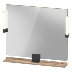Duravit Sivida Spiegel Wandmontage 36x850x650mm B Eiche Marmoriert LED 9W Betä... DURAVIT-SV74220BD550000 4067116406047 (Abb. 1)