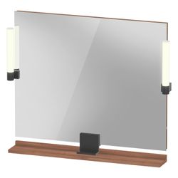 Duravit Sivida Spiegel Wandmontage 36x850x650mm B Nussb. Matt LED 9W Betätigun... DURAVIT-SV74220BD790000 4067116405804 (Abb. 1)