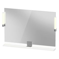 Duravit Sivida Spiegel Wandmontage 36x1050x650mm Weiß Hochglanz LED 9W Betätig... DURAVIT-SV7423010220000 4067116406108 (Abb. 1)