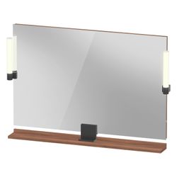Duravit Sivida Spiegel Wandmontage 36x1050x650mm B Nussb. Matt LED 9W Betätigu... DURAVIT-SV74230BD790000 4067116407396 (Abb. 1)
