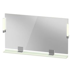 Duravit Sivida Spiegel Wandmontage 36x1250x650mm Blassgrün Matt LED 9W Betätig... DURAVIT-SV7424010HH0000 4067116407938 (Abb. 1)