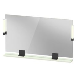 Duravit Sivida Spiegel Wandmontage 36x1250x650mm B Blassgrün Matt LED 9W Betät... DURAVIT-SV74240BDHH0000 4067116408157 (Abb. 1)