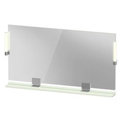 Duravit Sivida Spiegel Wandmontage 36x1330x650mm Blassgrün Matt LED 9W Betätig... DURAVIT-SV7425010HH0000 4067116410914 (Abb. 1)