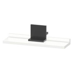 Duravit Sivida Spiegel-Ablage 400x115x35mm Diamantschwarz/Mattweiß ohne Konsol... DURAVIT-SV74300BD180000 4067116411690 (Abb. 1)