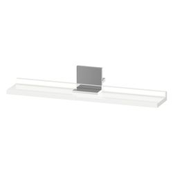 Duravit Sivida Spiegel-Ablage 600x115x35mm Chrom/Weiß Hochglanz ohne Konsolent... DURAVIT-SV7431010220000 4067116411775 (Abb. 1)