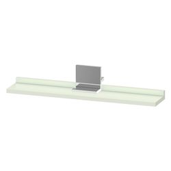 Duravit Sivida Spiegel-Ablage 600x115x35mm Chrom/Blassgrün Matt ohne Konsolent... DURAVIT-SV7431010HH0000 4067116412093 (Abb. 1)