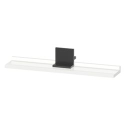 Duravit Sivida Spiegel-Ablage 600x115x35mm Diamantschwarz/Weiß Hochglanz ohne ... DURAVIT-SV74310BD220000 4067116412154 (Abb. 1)