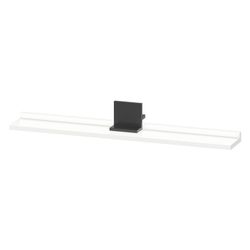 Duravit Sivida Spiegel-Ablage 800x115x35mm Diamantschwarz/Mattweiß ohne Konsol... DURAVIT-SV74320BD180000 4067116412642 (Abb. 1)