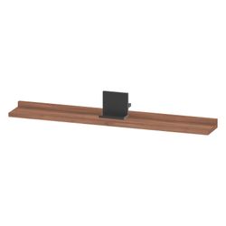 Duravit Sivida Spiegel-Ablage 800x115x35mm Diamantschwarz/Nussb. Matt ohne Kon... DURAVIT-SV74320BD790000 4067116412376 (Abb. 1)