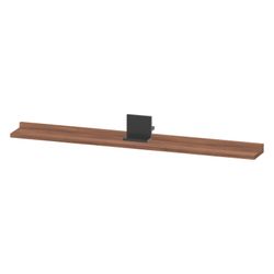 Duravit Sivida Spiegel-Ablage 1000x115x35mm Diamantschwarz/Nussb. Matt ohne Ko... DURAVIT-SV74330BD790000 4067116412758 (Abb. 1)