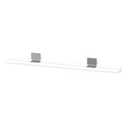 Duravit Sivida Spiegel-Ablage 1200x115x35mm Chrom/Mattweiß ohne Konsolenträger... DURAVIT-SV7434010180000 4067116413137 (Abb. 1)