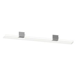 Duravit Sivida Spiegel-Ablage 1200x115x35mm Chrom/Weiß Hochglanz ohne Konsolen... DURAVIT-SV7434010220000 4067116413236 (Abb. 1)