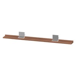 Duravit Sivida Spiegel-Ablage 1200x115x35mm Chrom/Nussb. Matt ohne Konsolenträ... DURAVIT-SV7434010790000 4067116413311 (Abb. 1)