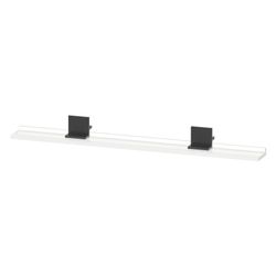 Duravit Sivida Spiegel-Ablage 1200x115x35mm Diamantschwarz/Weiß Hochglanz ohne... DURAVIT-SV74340BD220000 4067116413588 (Abb. 1)