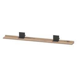 Duravit Sivida Spiegel-Ablage 1200x115x35mm Diamantschwarz/Eiche Marmoriert Ma... DURAVIT-SV74340BD550000 4067116413441 (Abb. 1)