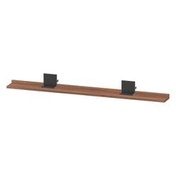 Duravit Sivida Spiegel-Ablage 1200x115x35mm Diamantschwarz/Nussb. Matt ohne Ko... DURAVIT-SV74340BD790000 4067116413298 (Abb. 1)