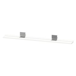 Duravit Sivida Spiegel-Ablage 1280x115x35mm Chrom/Mattweiß ohne Konsolenträger... DURAVIT-SV7435010180000 4067116413595 (Abb. 1)