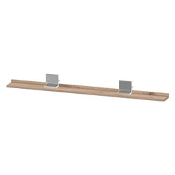 Duravit Sivida Spiegel-Ablage 1280x115x35mm Chrom/Eiche Marmoriert Mat ohne Ko... DURAVIT-SV7435010550000 4067116413816 (Abb. 1)