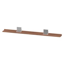 Duravit Sivida Spiegel-Ablage 1280x115x35mm Chrom/Nussb. Matt ohne Konsolenträ... DURAVIT-SV7435010790000 4067116414035 (Abb. 1)