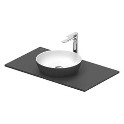 Duravit Sivida Aufsatzbecken mit Konsole 500x880x123mm Rund 1 Becken 1 Waschplatz D... DURAVIT-268013FI00 4067116431308 (Abb. 1)